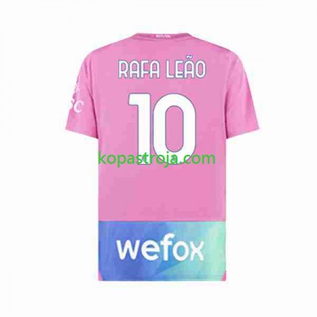 Billiga Fotbollströjor AC Milan Rafael Leao 10 Tredje tröja 2023/24 Kortärmad